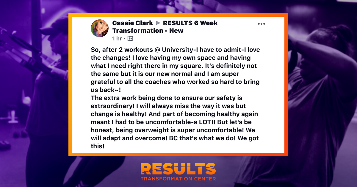 Client testimonial Cassie Clark