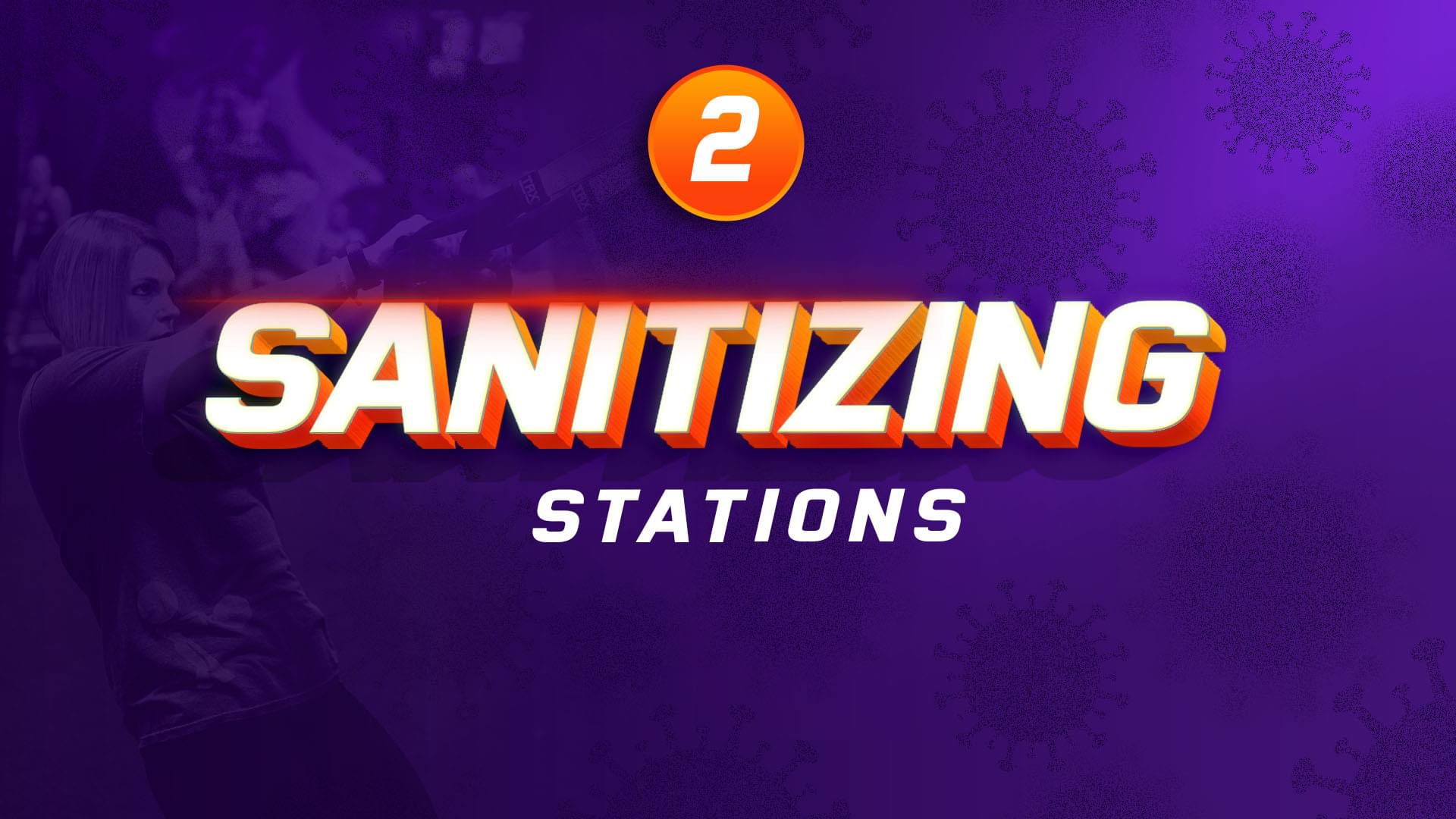 V1 2 Sanitizing Stations