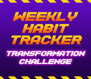 RTC Challenge Resource Landing Page Weekly habit tracker image