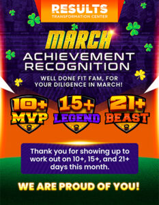 March Achievement Recognition for website