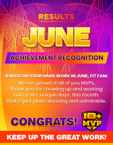 July Achievement Recognition for CARE Playbook Website