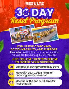 30 Day Reset Program Website