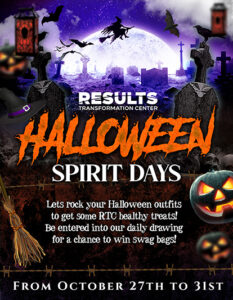 Halloween Spirit days website