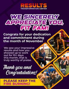 November Achievement Recognition CARE playbook Website