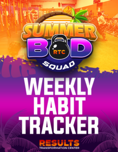 weekly habit tracker
