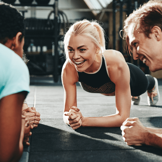 Fitness Journey with Group Training Sessions